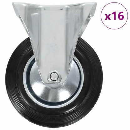 16 pcs Fixed Casters 160 mm