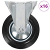 16 pcs Fixed Casters 160 mm