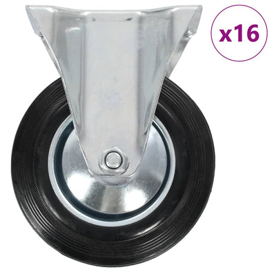 16 pcs Fixed Casters 160 mm