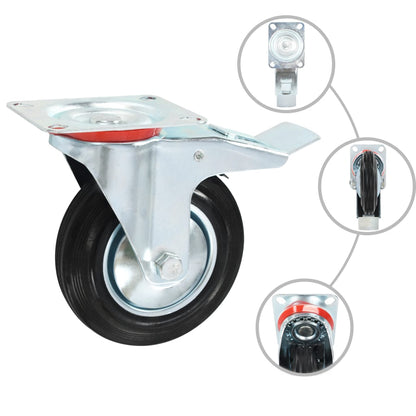 32 pcs Swivel Casters 160 mm