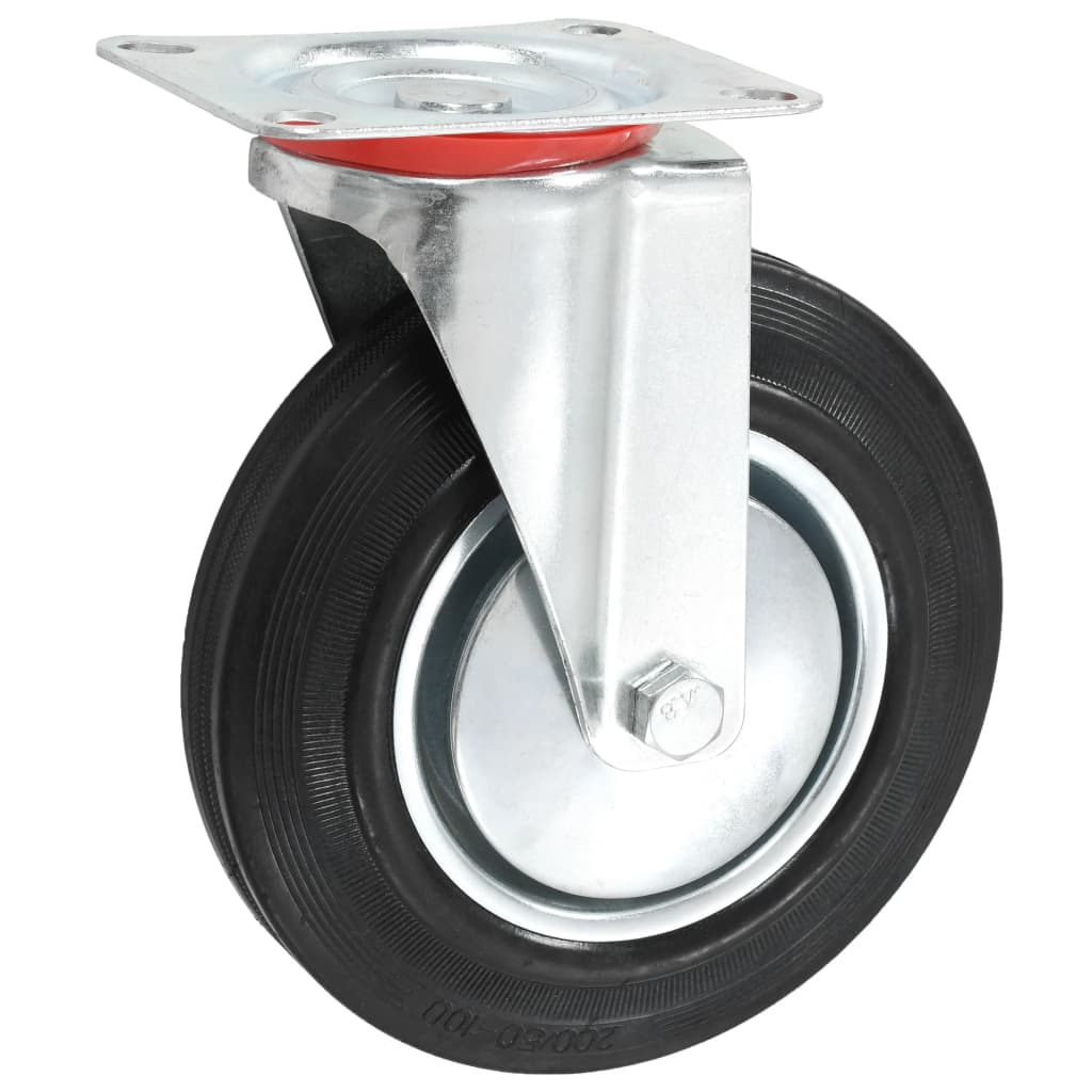 8 pcs Swivel Casters 200 mm