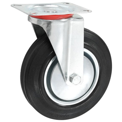 8 pcs Swivel Casters 200 mm
