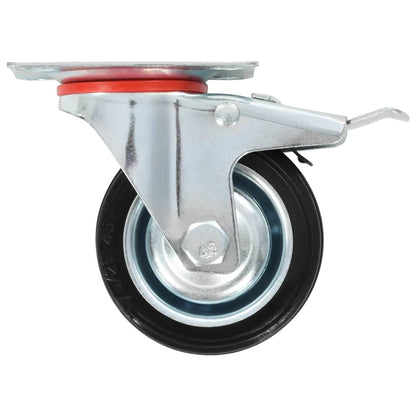 8 pcs Swivel Casters 75 mm