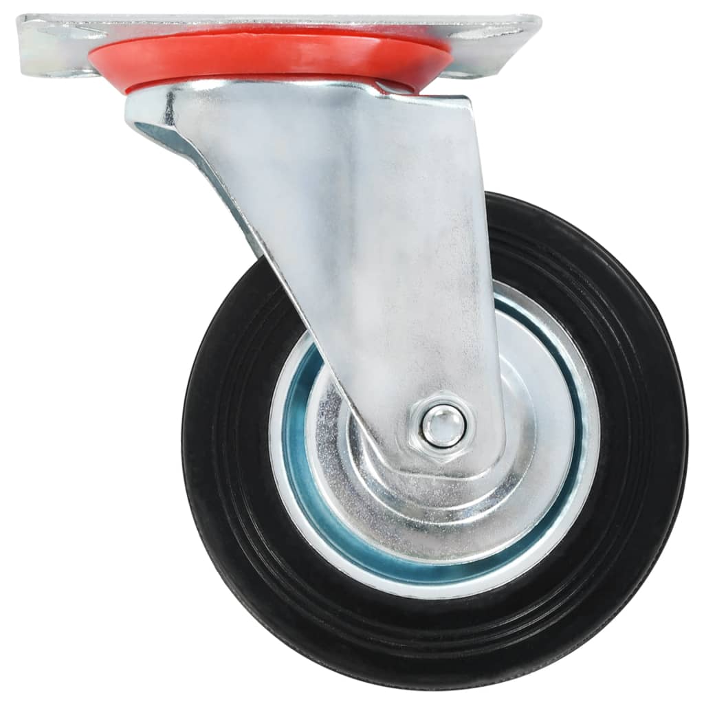 8 pcs Swivel Casters 100 mm