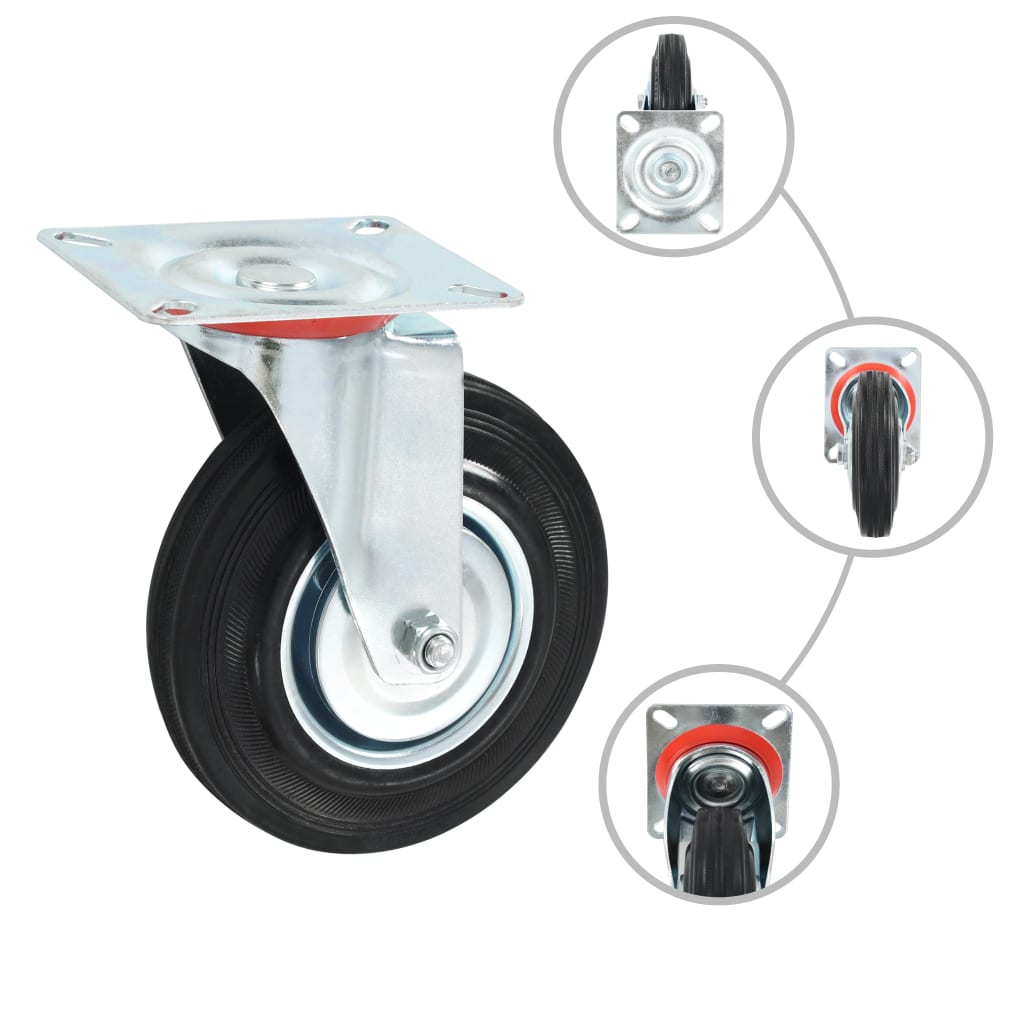 32 pcs Swivel Casters 125 mm