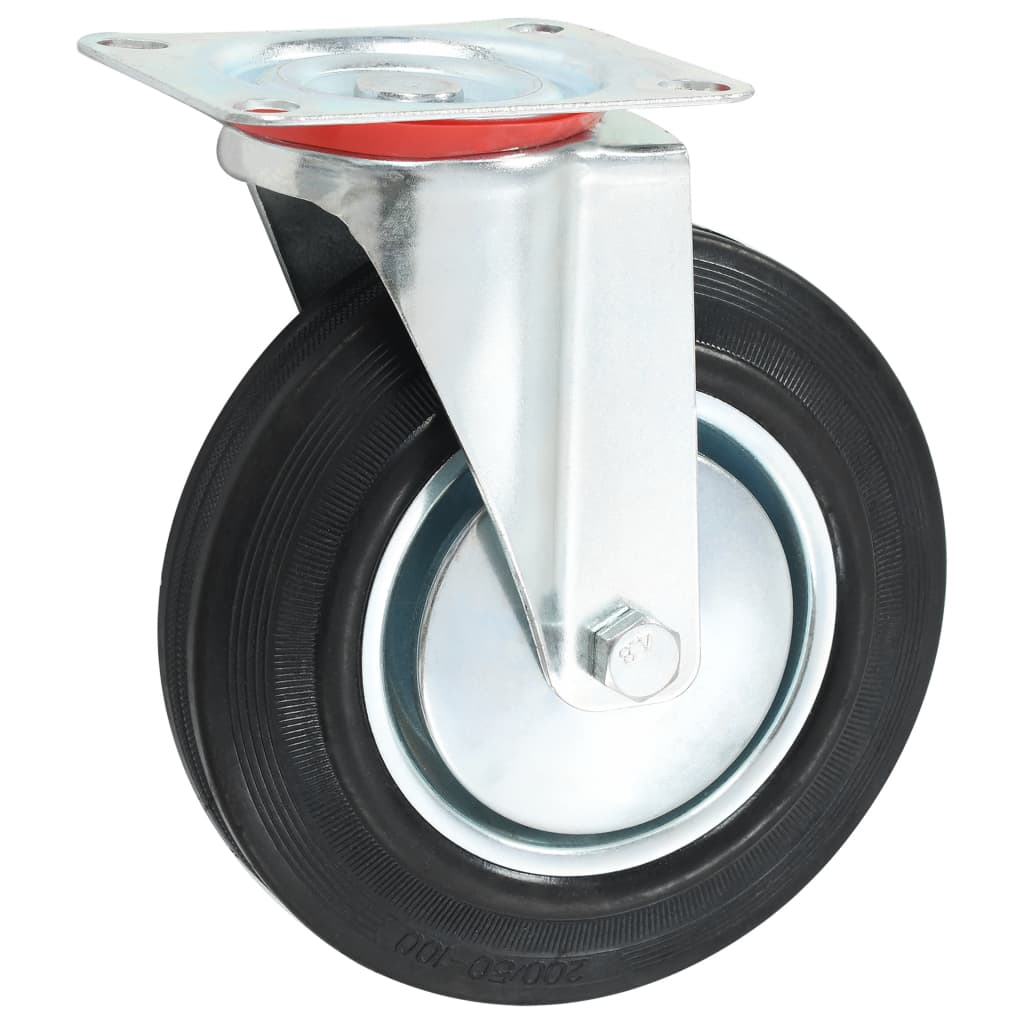 8 pcs Swivel Casters 200 mm