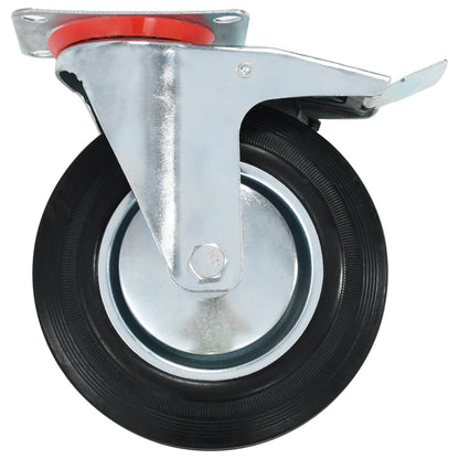 12 pcs Swivel Casters 200 mm