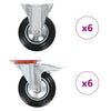 12 pcs Casters 160 mm