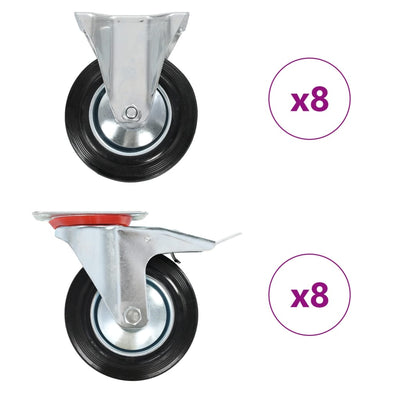 16 pcs Casters 160 mm
