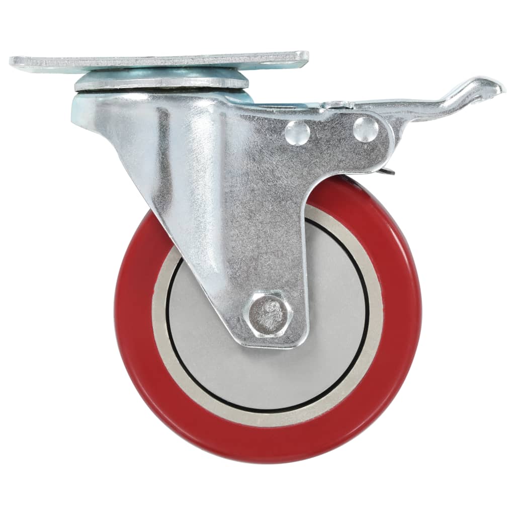 12 pcs Swivel Casters 100 mm