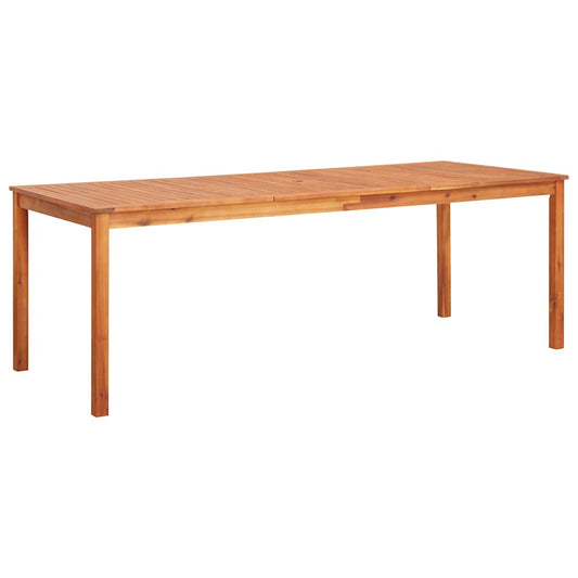 Dining Table | Natural | Solid Acacia wood | Large | Durable