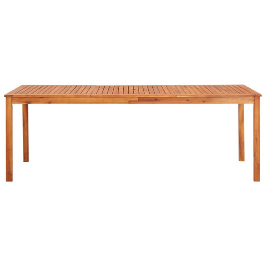 Dining Table | Natural | Solid Acacia wood | Large | Durable