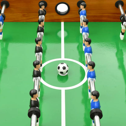Folding Football Table 121x61x80 cm Light Brown