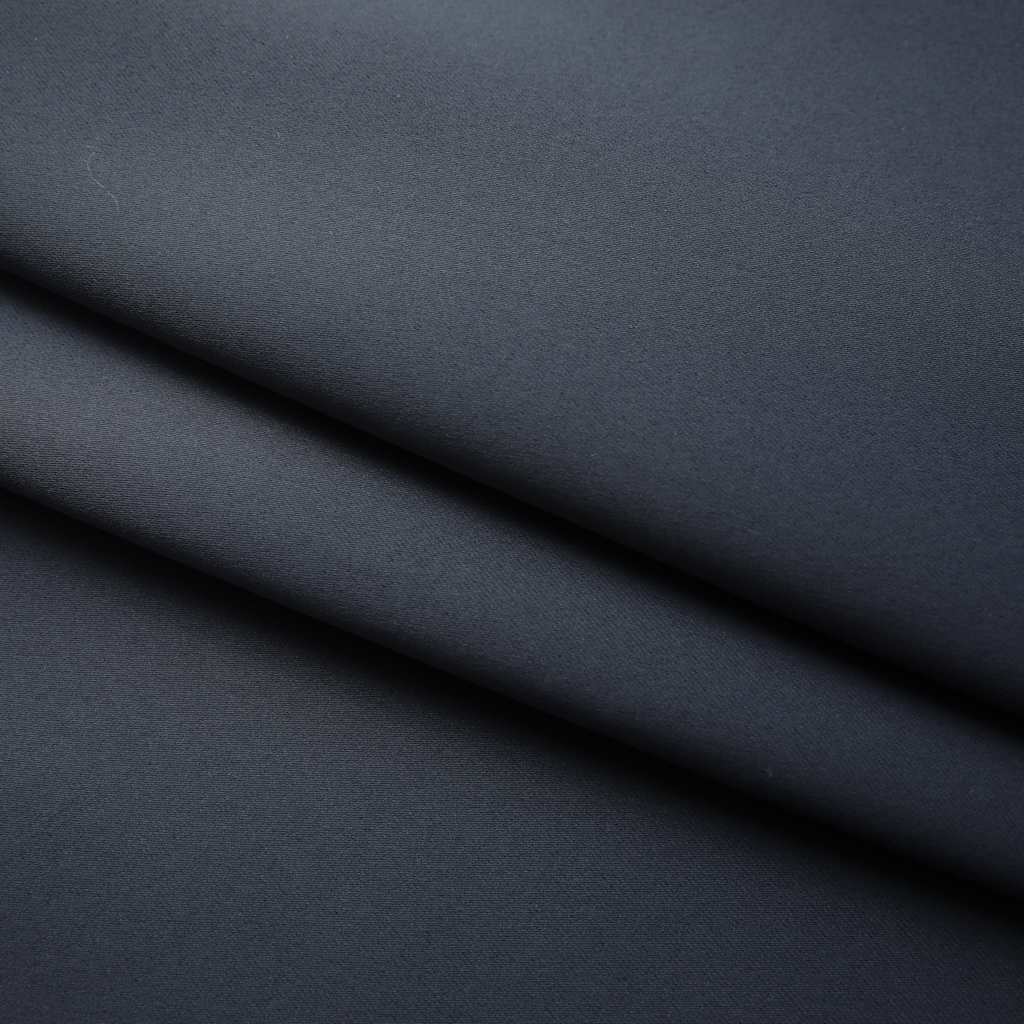 Blackout Curtain with Hooks Anthracite 290x245 cm