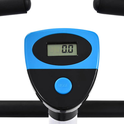 Exercise Bike with Belt Resistance Blue