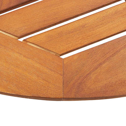 Folding Garden Table 60x75 cm Solid Acacia Wood