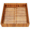 Garden Raised Bed 39.3"x39.3"x9.8" Solid Acacia Wood