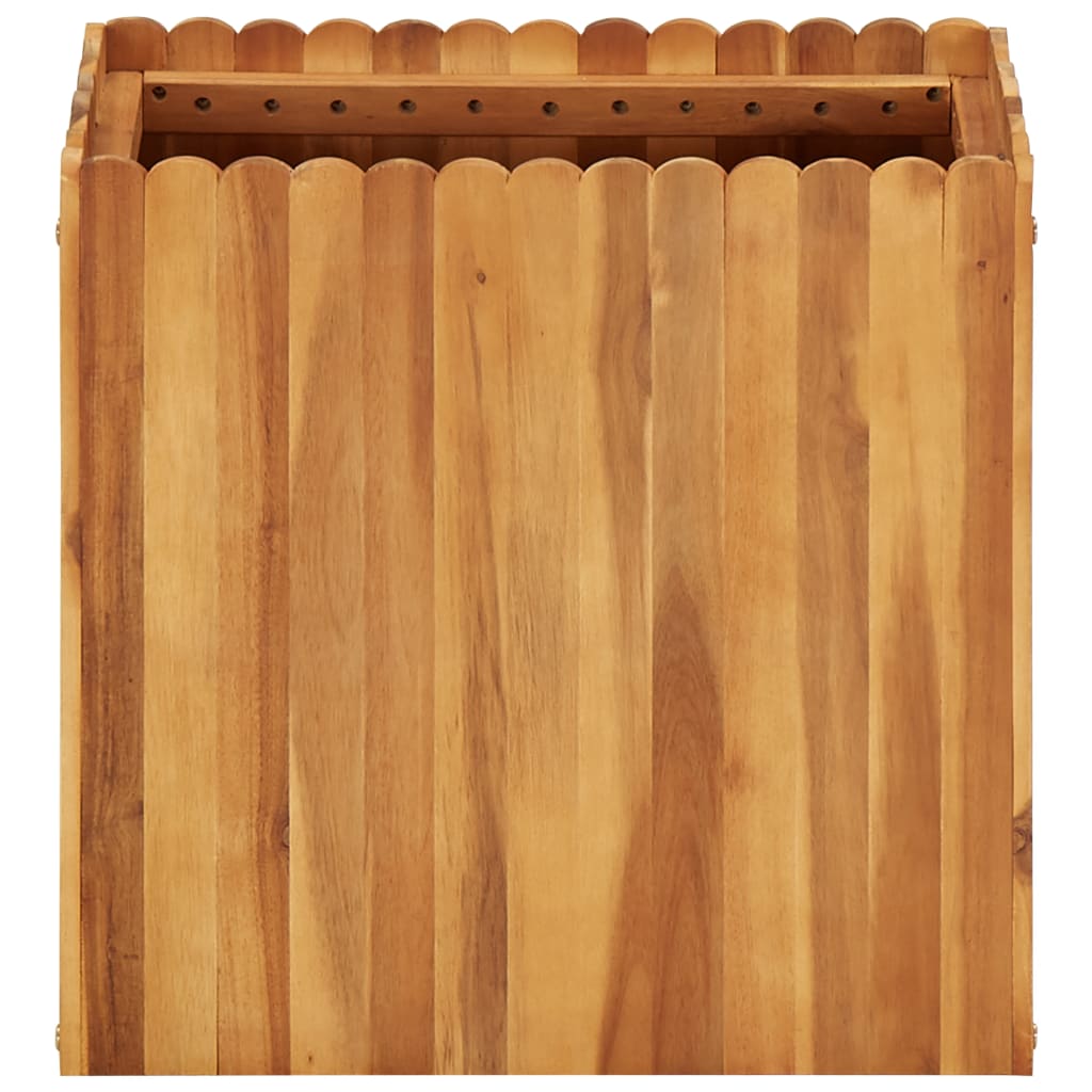 Garden Raised Bed 50x30x50 cm Solid Acacia Wood