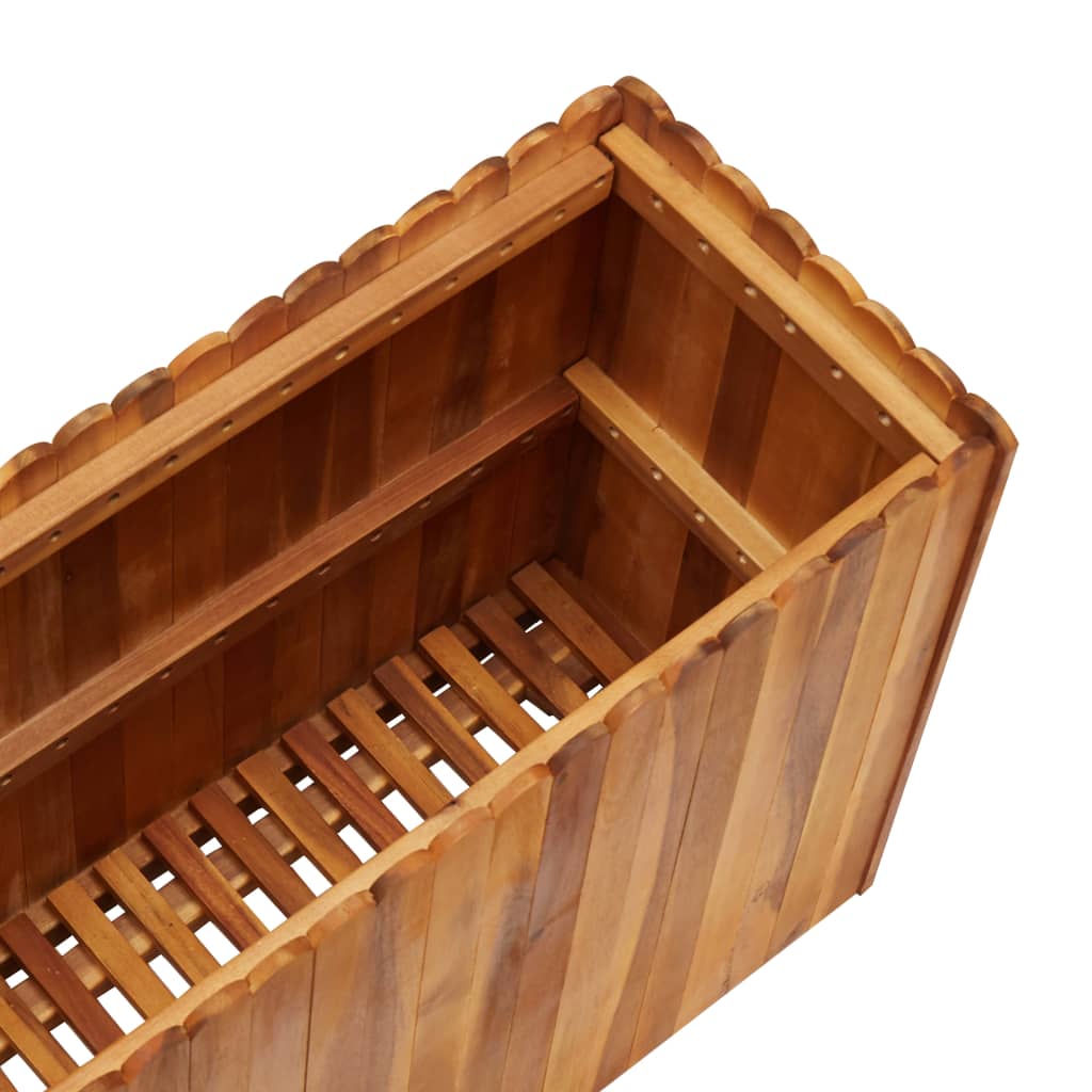 Garden Raised Bed 100x30x50 cm Solid Acacia Wood
