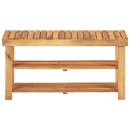 Shoe Rack | Natural wood | Solid Acacia Wood | Medium | Shoe Rack