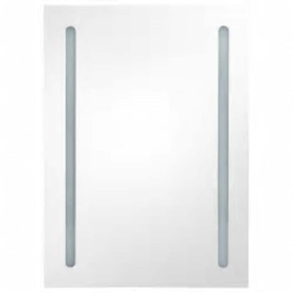 LED Bathroom Mirror Cabinet 19.7"x5.1"x27.6"