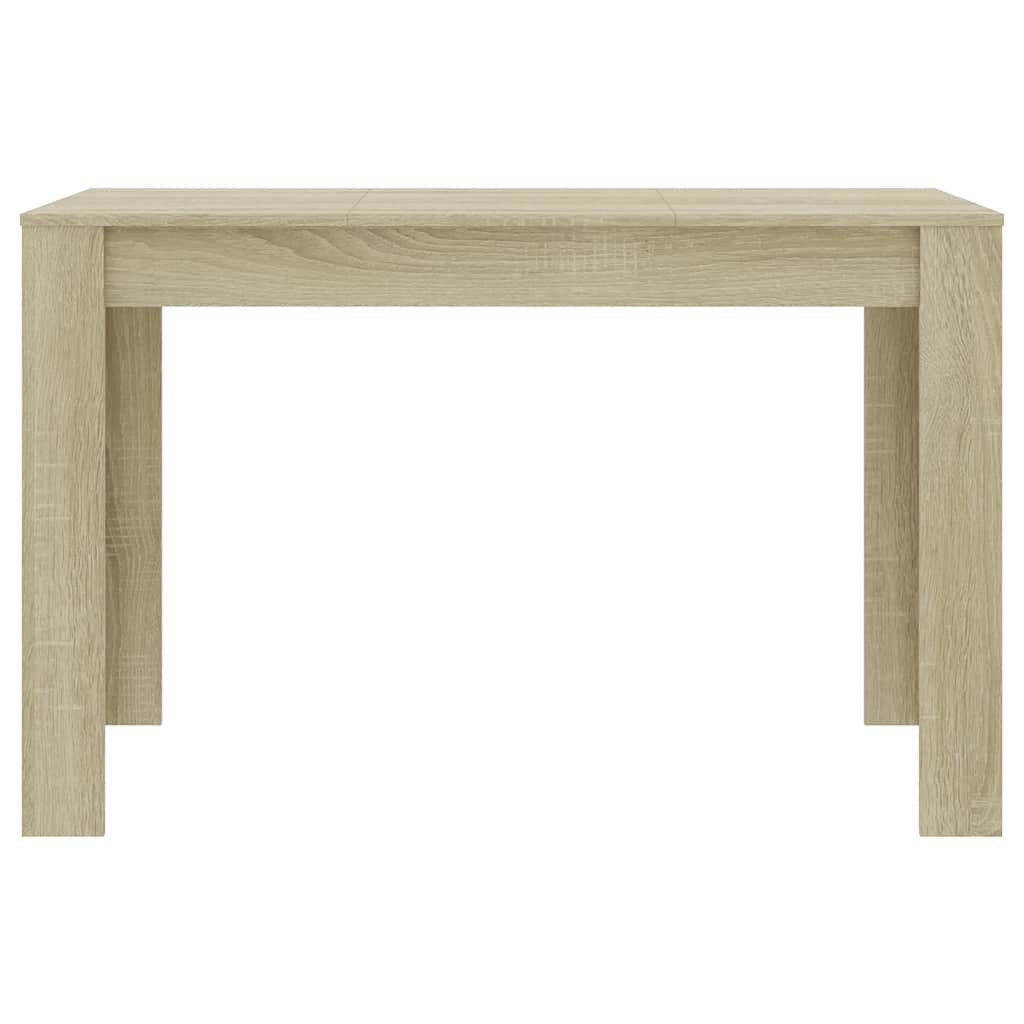 Dining Table | Sonoma Oak | Engineered Wood | 120x60x76 cm | Minimalistic