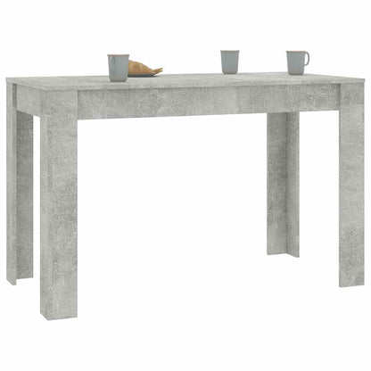 Dining Table | Concrete grey | Engineered wood | Standard |  Durable