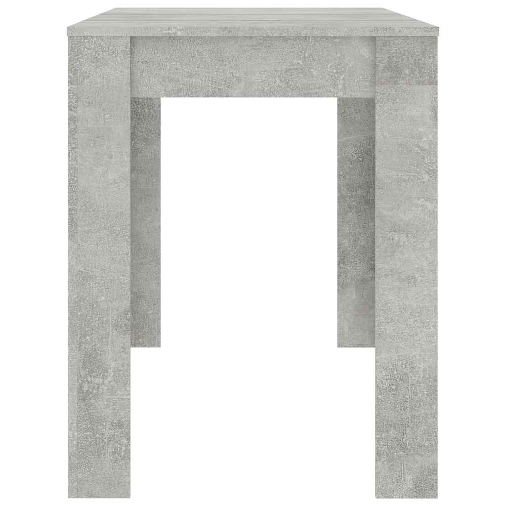 Dining Table | Concrete grey | Engineered wood | Standard |  Durable