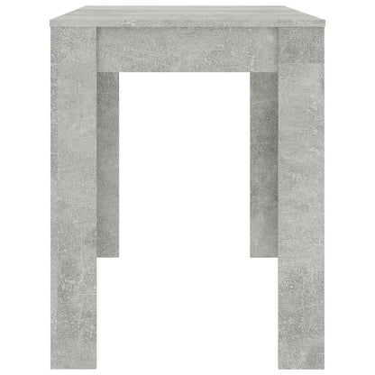 Dining Table | Concrete grey | Engineered wood | Standard |  Durable