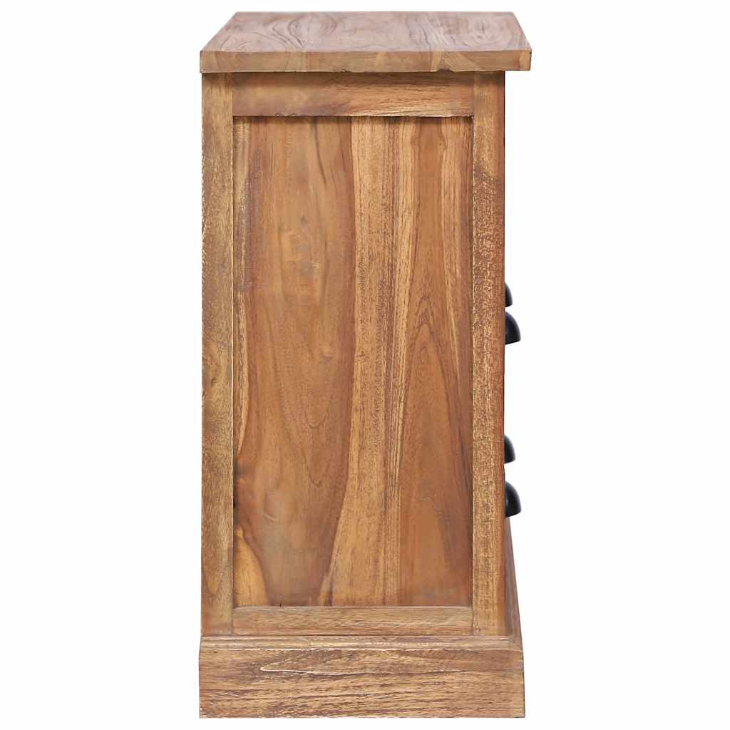 Side Cabinet 23.6"x11.8"x23.6" Solid Teak