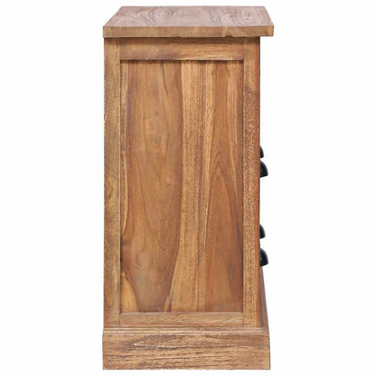 Side Cabinet 23.6"x11.8"x23.6" Solid Teak