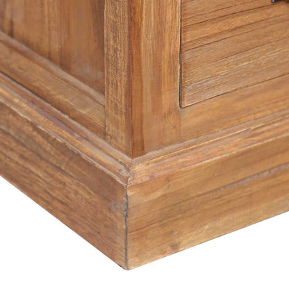 Side Cabinet 23.6"x11.8"x23.6" Solid Teak