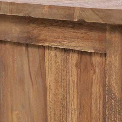 Side Cabinet 23.6"x11.8"x23.6" Solid Teak