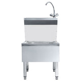 Commercial Hand Wash Sink with Faucet Freestanding Stainless Steel