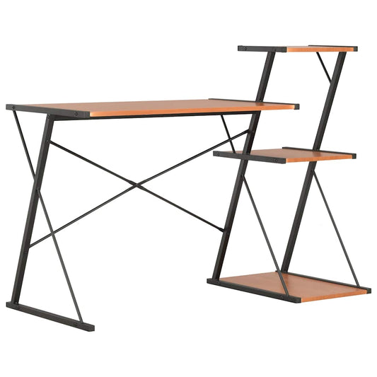 Desk | Black and Brown