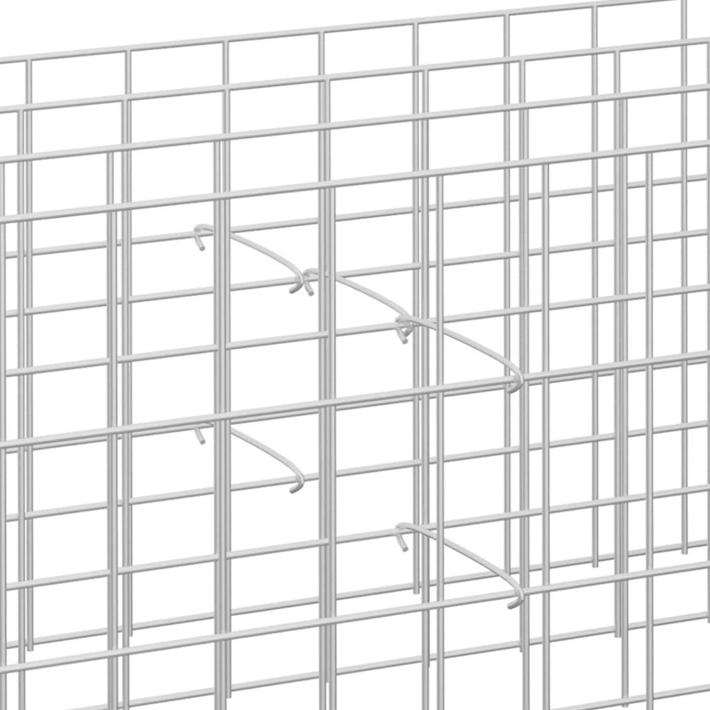 Gabion Hooks 100 pcs Galvanized Steel 15.7