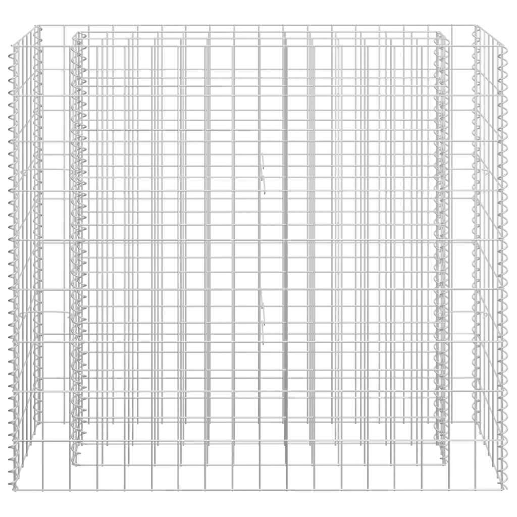 Gabion Raised Bed Galvanized Steel 35.4"x11.8"x35.4"