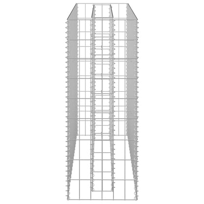 Gabion Raised Bed Galvanized Steel 35.4"x11.8"x35.4"