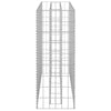Gabion Raised Bed Galvanized Steel 35.4"x11.8"x35.4"