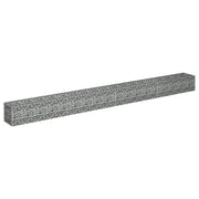Gabion Raised Bed Galvanized Steel 141.7"x11.8"x11.8"