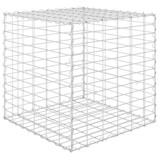 Gabion Raised Bed | Silver | Steel wire | 60 cm | Heavy Weight Endurance