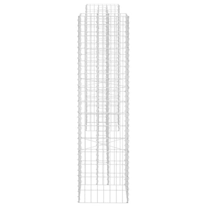 H-Shaped Gabion Planter Steel Wire 102.4"x15.7"x59.1