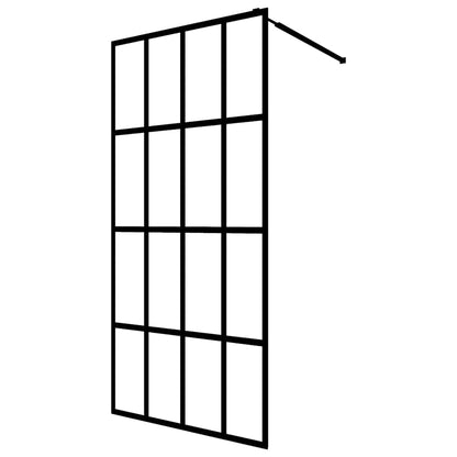 Walk-in Shower Screen Clear Tempered Glass 31.5"x76.8"