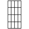 Walk-in Shower Screen Clear Tempered Glass 100x195 cm