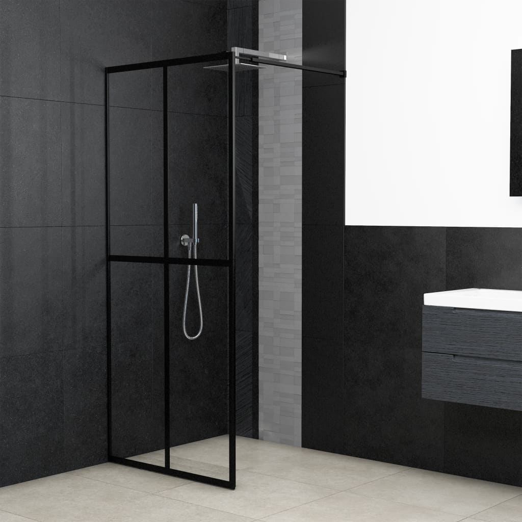 Walk-in Shower Screen Clear Tempered Glass 31.5"x76.8"