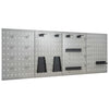 Wall-mounted Peg Boards 4 pcs 40x58 cm Steel