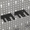 Wall-mounted Peg Boards 4 pcs 40x58 cm Steel