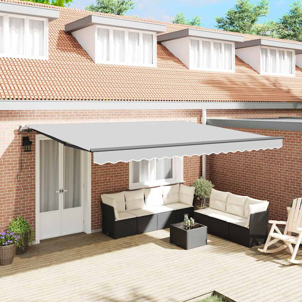 Awning Frame Anthracite 4.5 x 2.5 m Aluminium