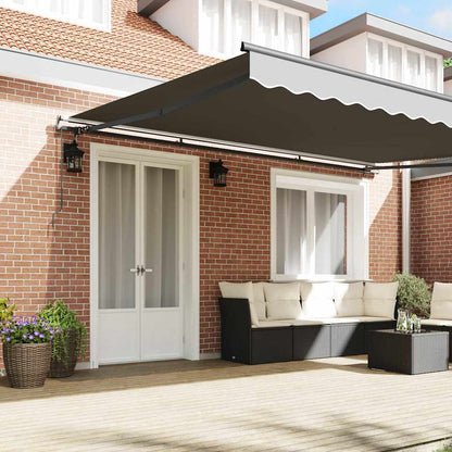 Awning Frame Anthracite 4.5 x 2.5 m Aluminium