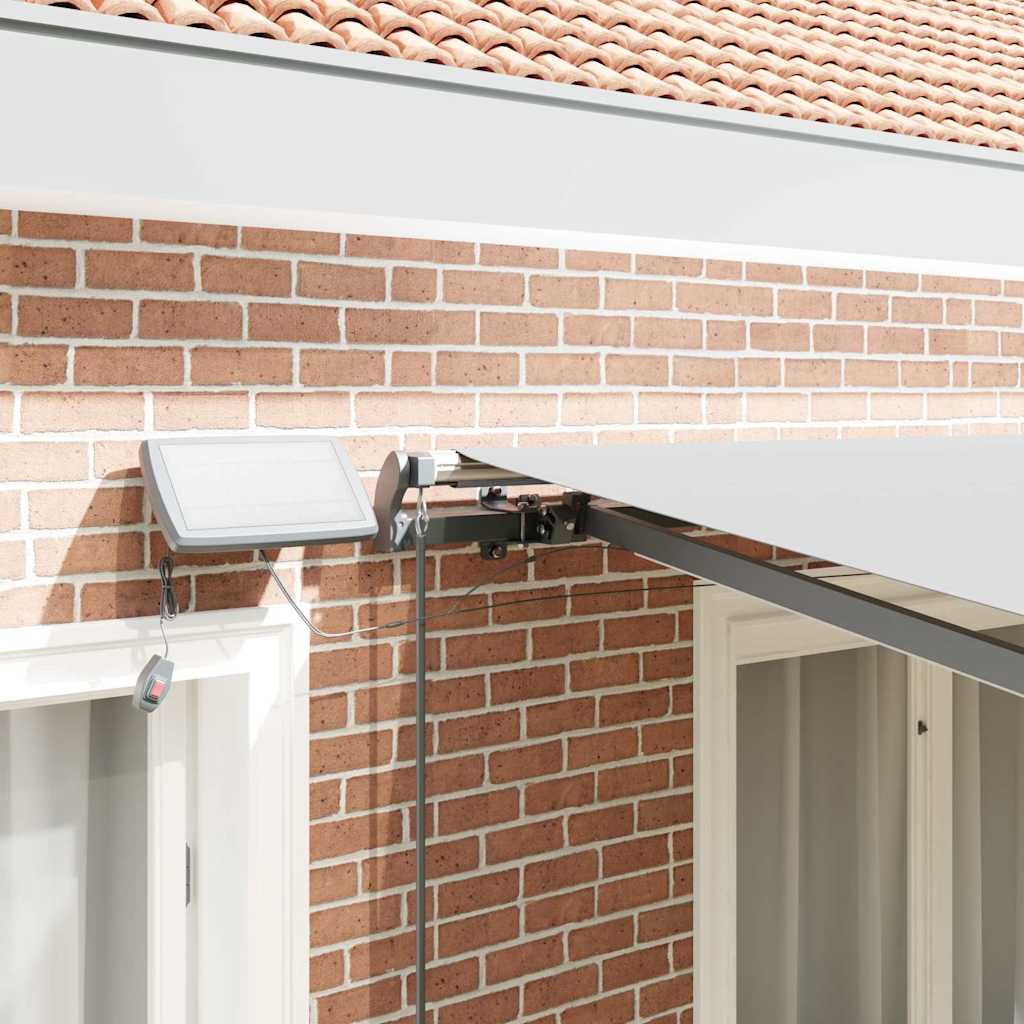 Awning Frame with Manual Anthracite 3.5 x 2.5 m Aluminium